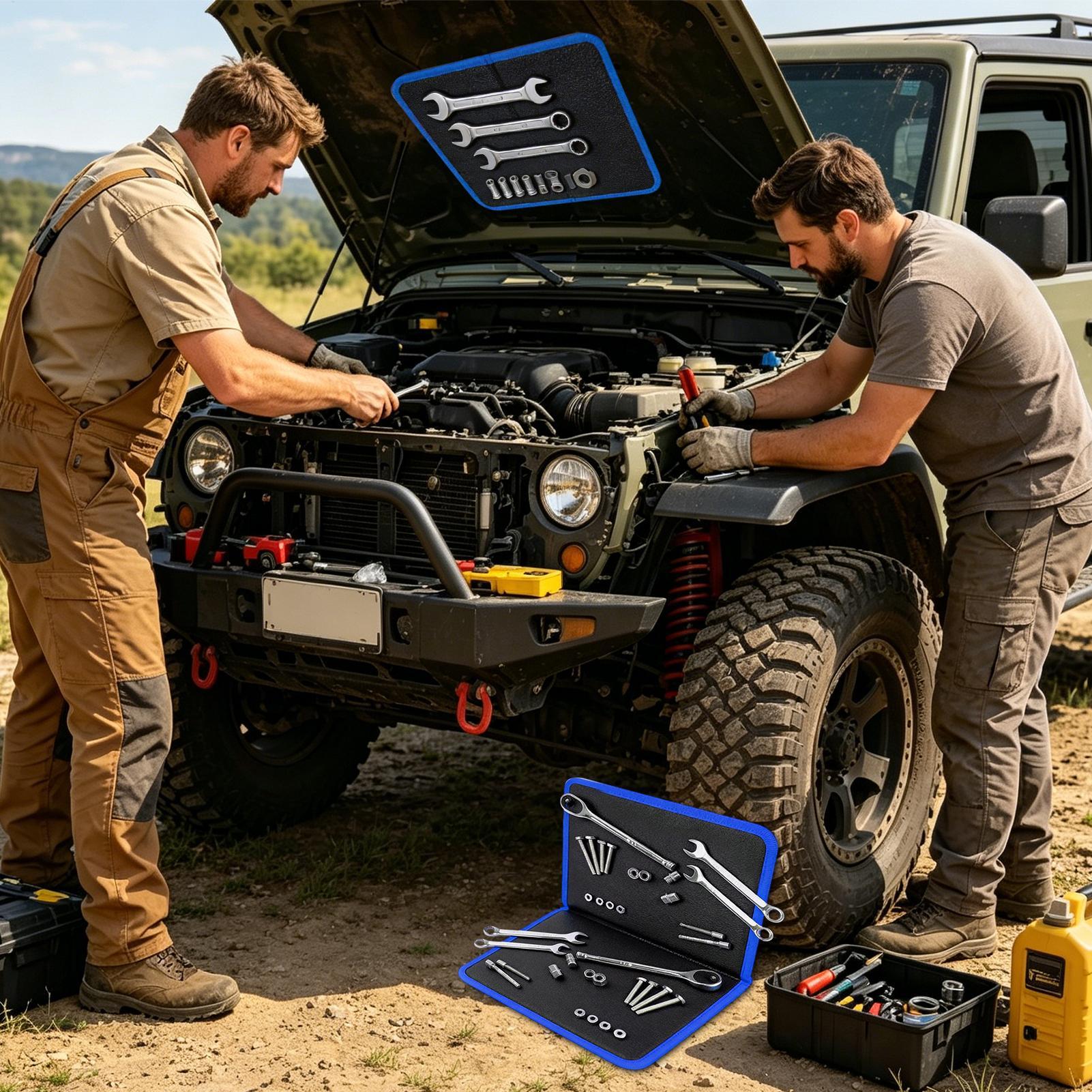 Magnetic Tool Mat With Powerfu – Electronics Repair Garage Bewertung und Preis