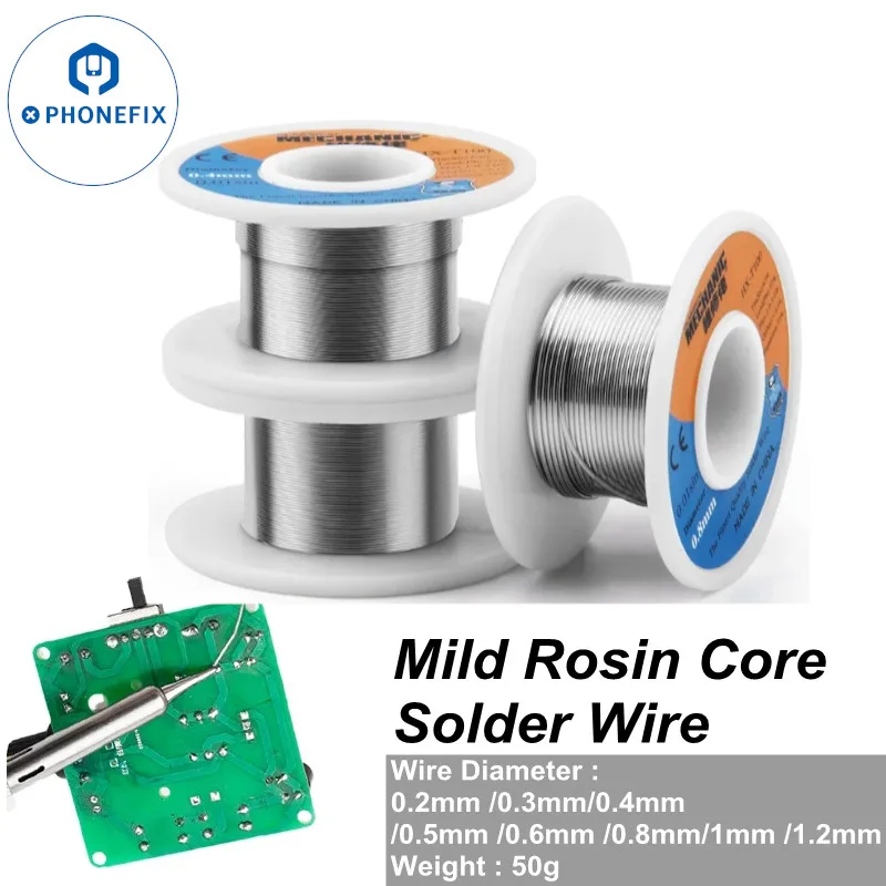 Rosin Core Solder Tin Wire Eco – Electronics Repair Degree Bewertung und Preis