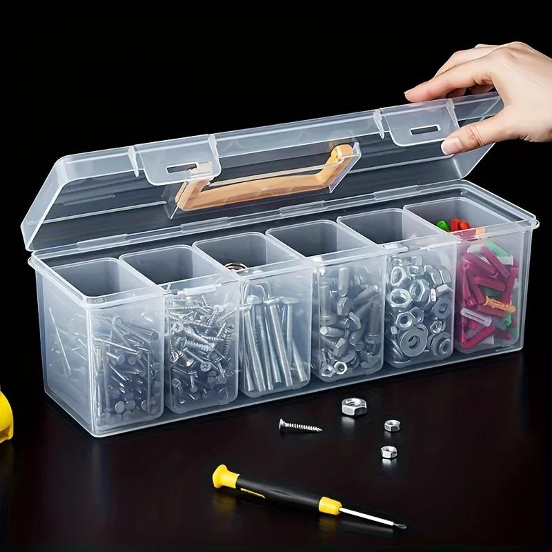 7 Piece Transparent Parts Stor – Electronics Repair Garage Bewertung und Preis